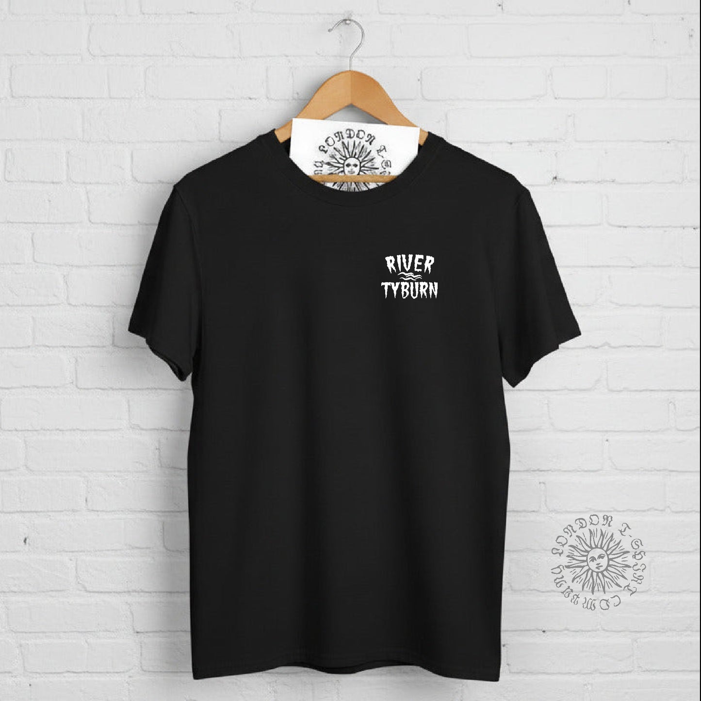 River Tyburn T-Shirt - Alternative Subterranean  London Souvenir, Various Colours