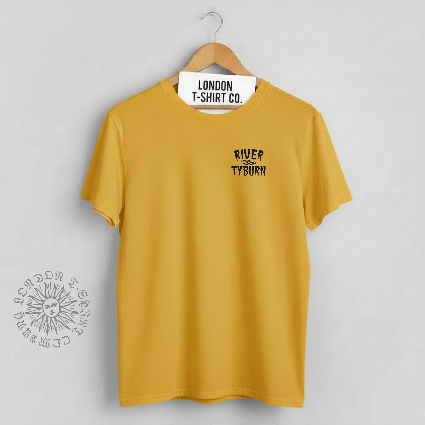 River Tyburn T-Shirt - Alternative Subterranean  London Souvenir, Various Colours