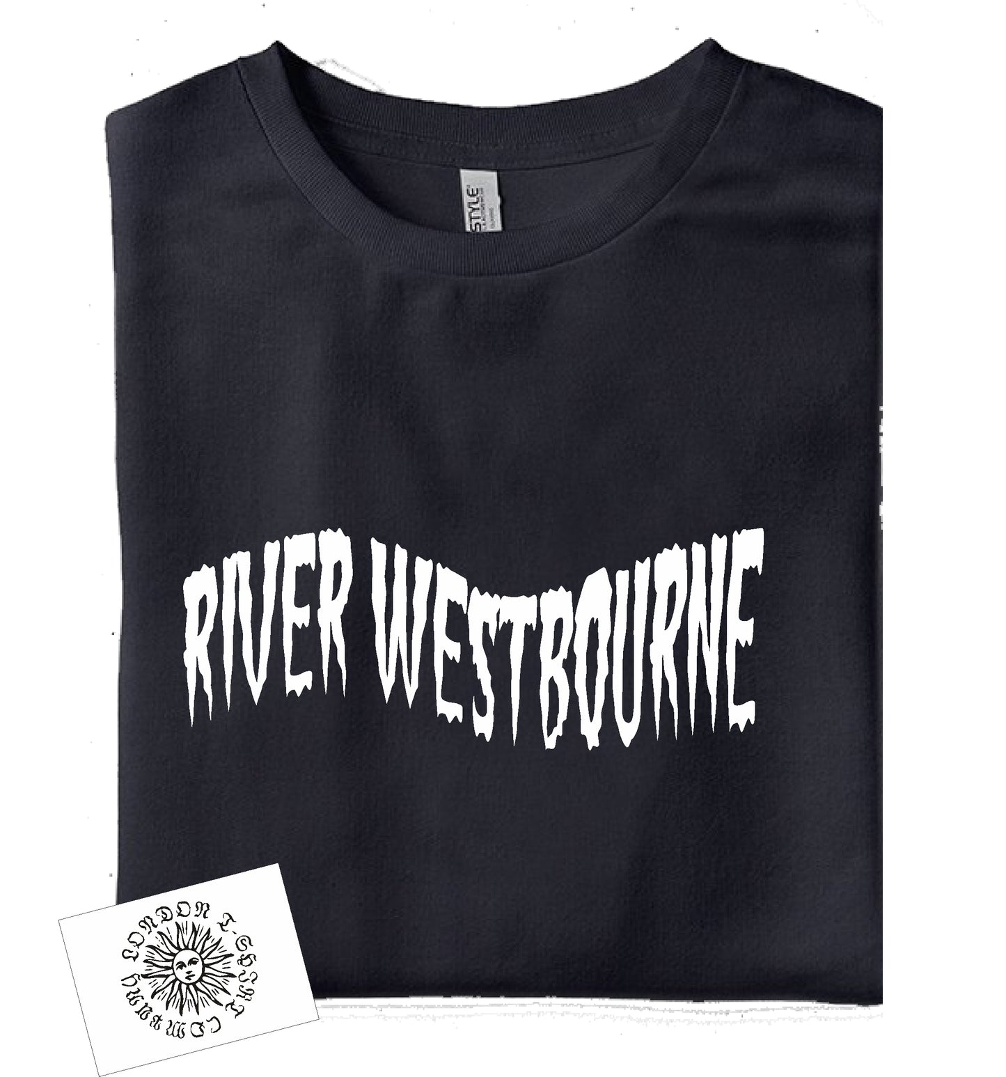 River Westbourne T-Shirt - Subterranean  London Souvenir, Various Colours