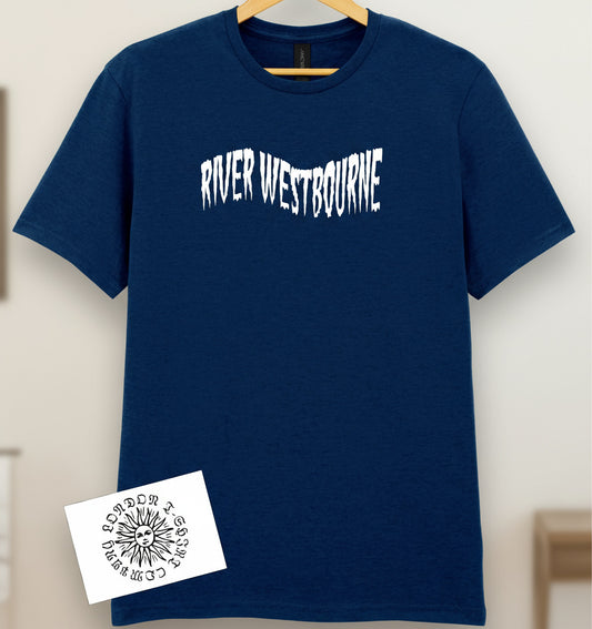 River Westbourne T-Shirt - Subterranean  London Souvenir, Various Colours
