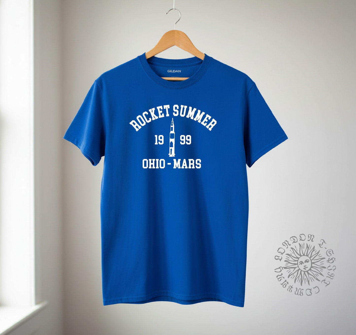 Ray Bradbury T-Shirt: Martian Chronicles, "Rocket Summer", Sci-Fi, Various Colours