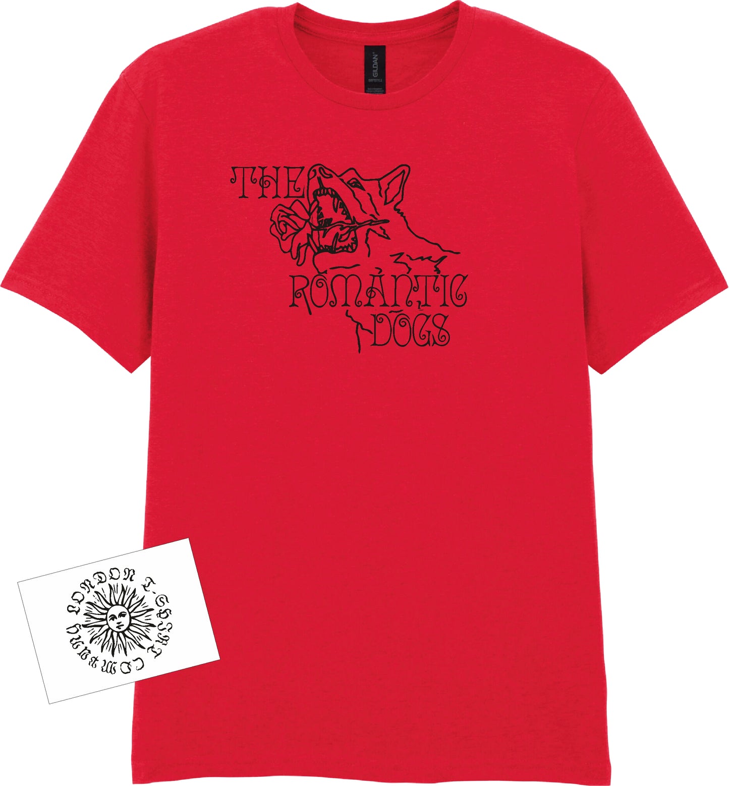 The Romantic Dogs T-Shirt - Roberto Bolaño Inspired, S-XXL