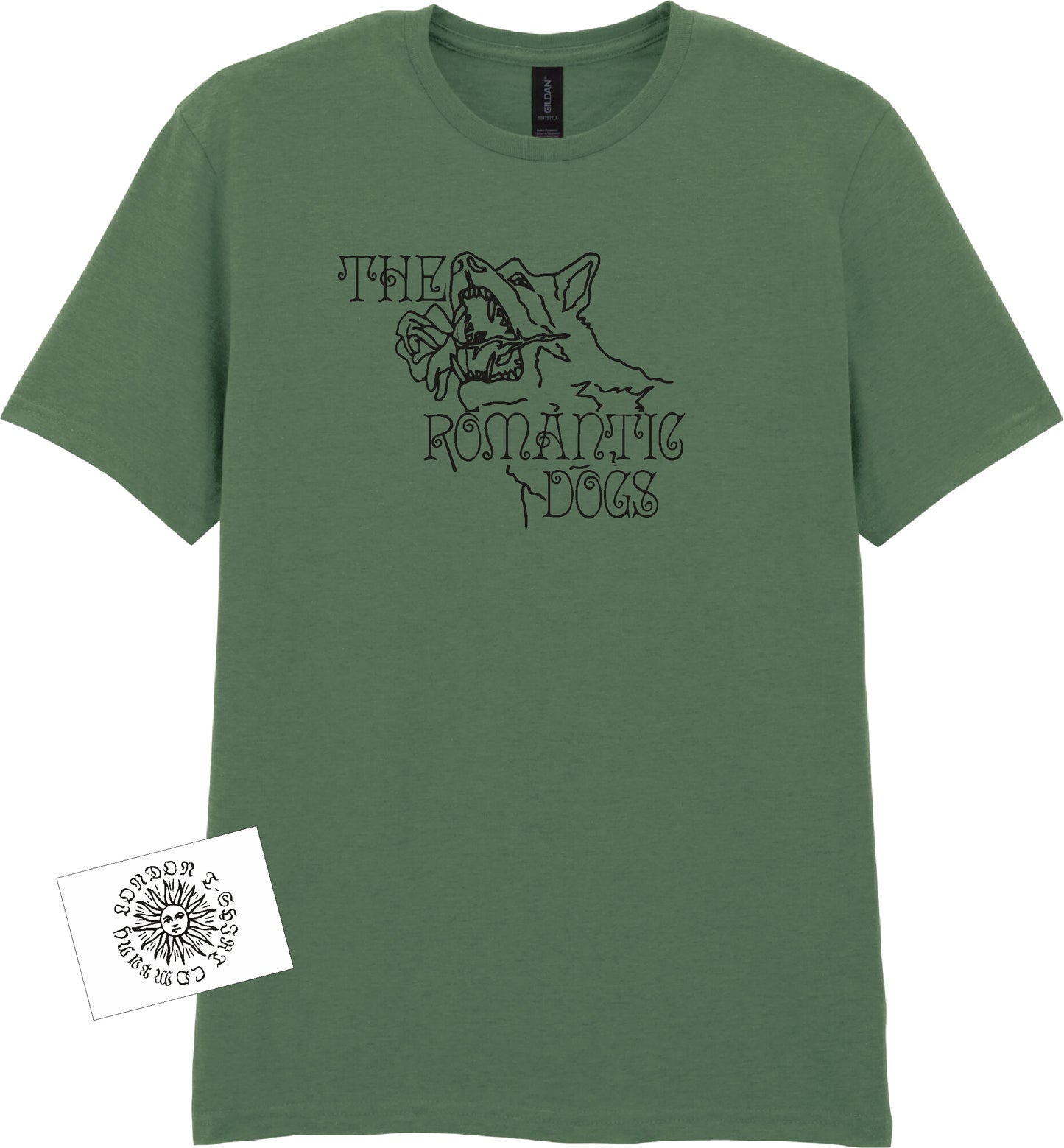 The Romantic Dogs T-Shirt - Roberto Bolaño Inspired, S-XXL