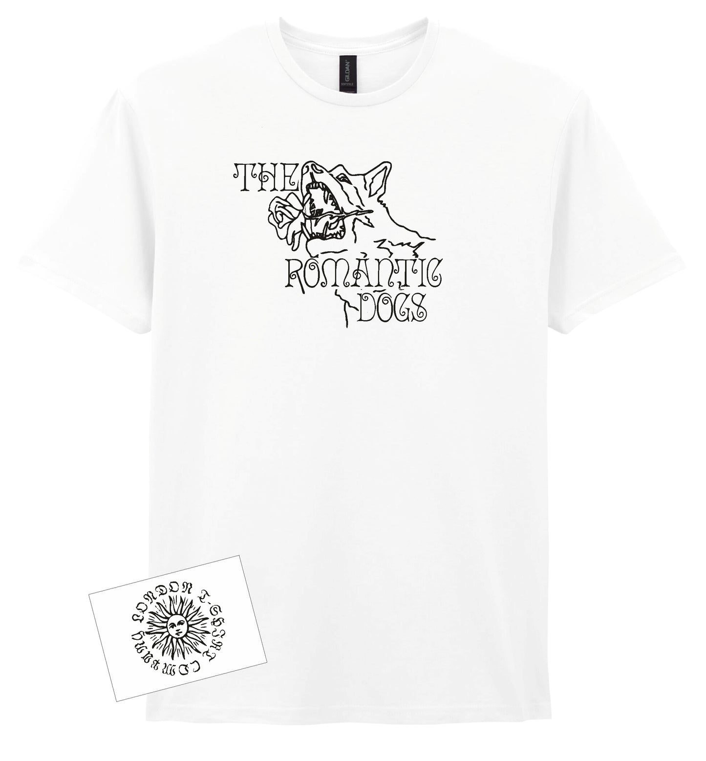 The Romantic Dogs T-Shirt - Roberto Bolaño Inspired, S-XXL