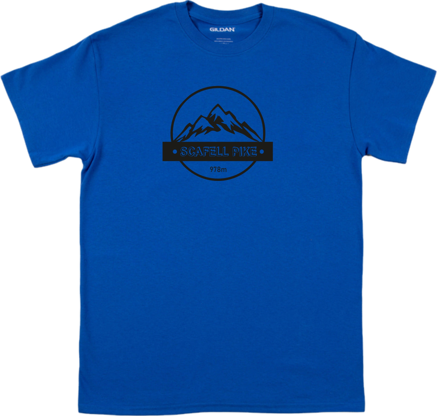 Scafell Pike T-Shirt - Lake District Souvenir, Hiking, Various Colours