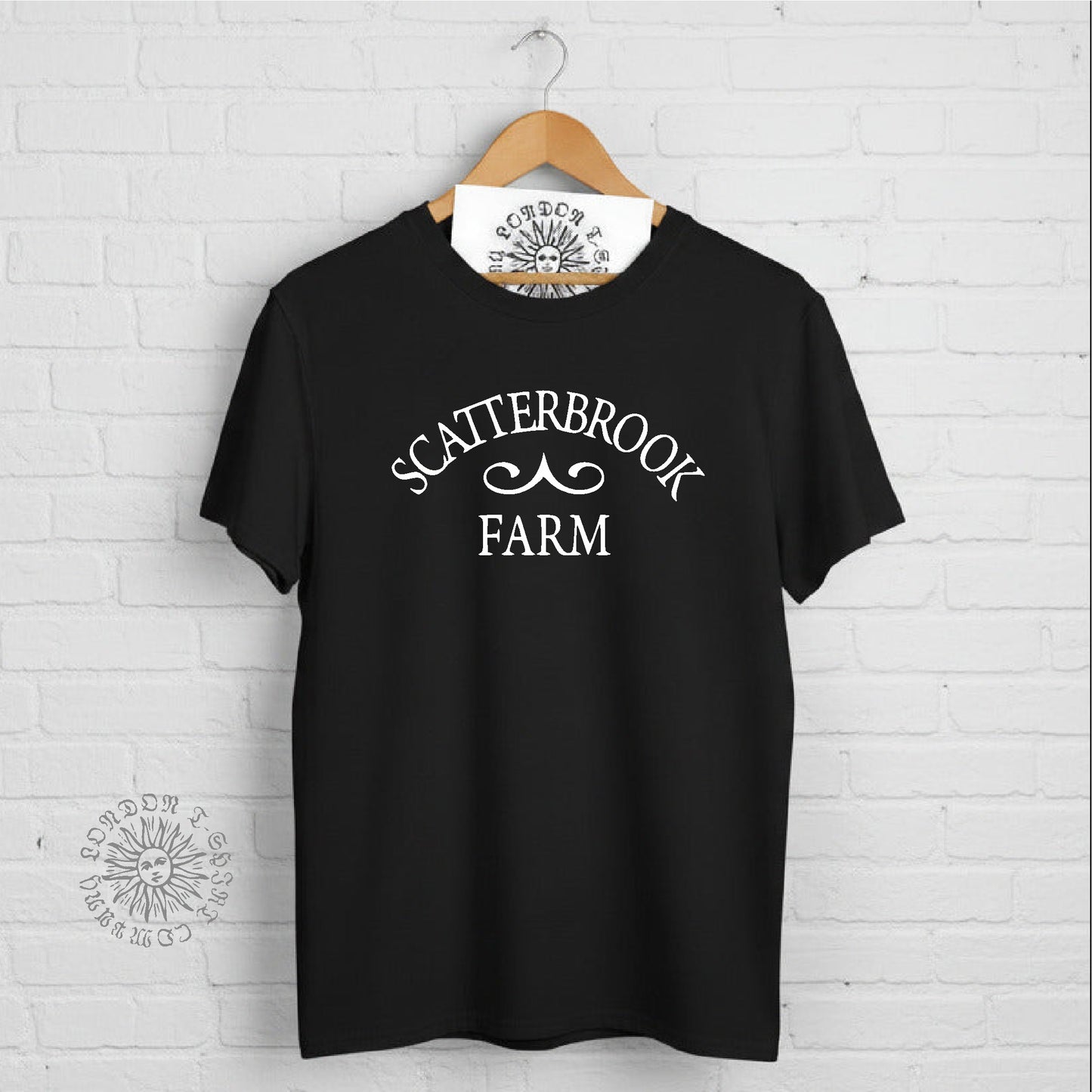 Scatterbrook Farm T-Shirt: Worzel Gummidge Fictional Home, Various Colours