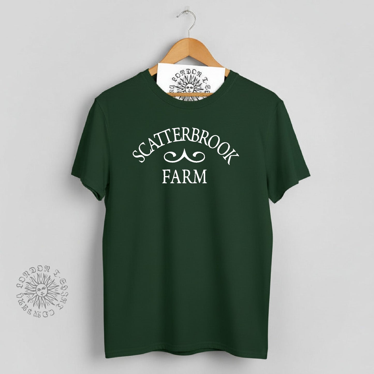 Scatterbrook Farm T-Shirt: Worzel Gummidge Fictional Home, Various Colours