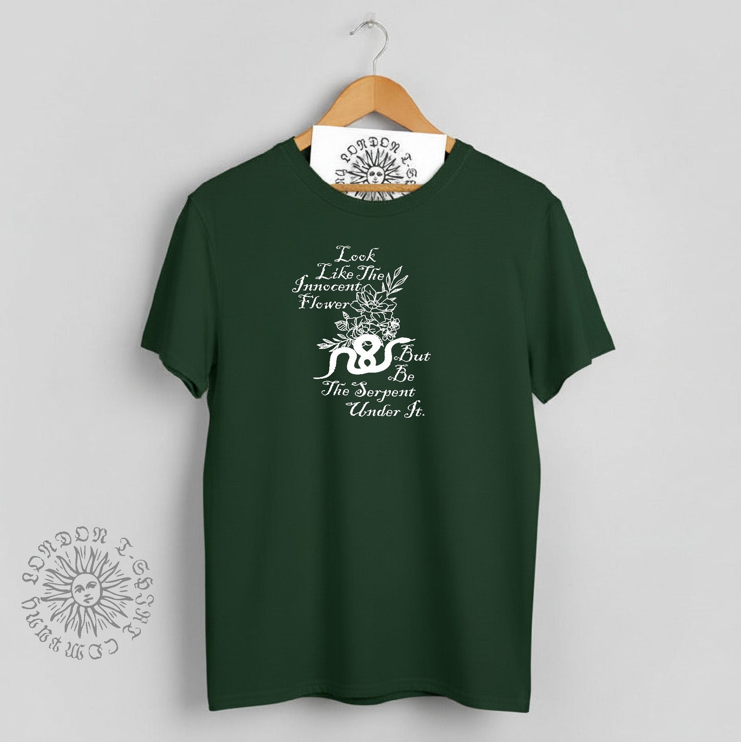 Macbeth Serpent quote T-Shirt - Shakespeare, Literature, Various Colours