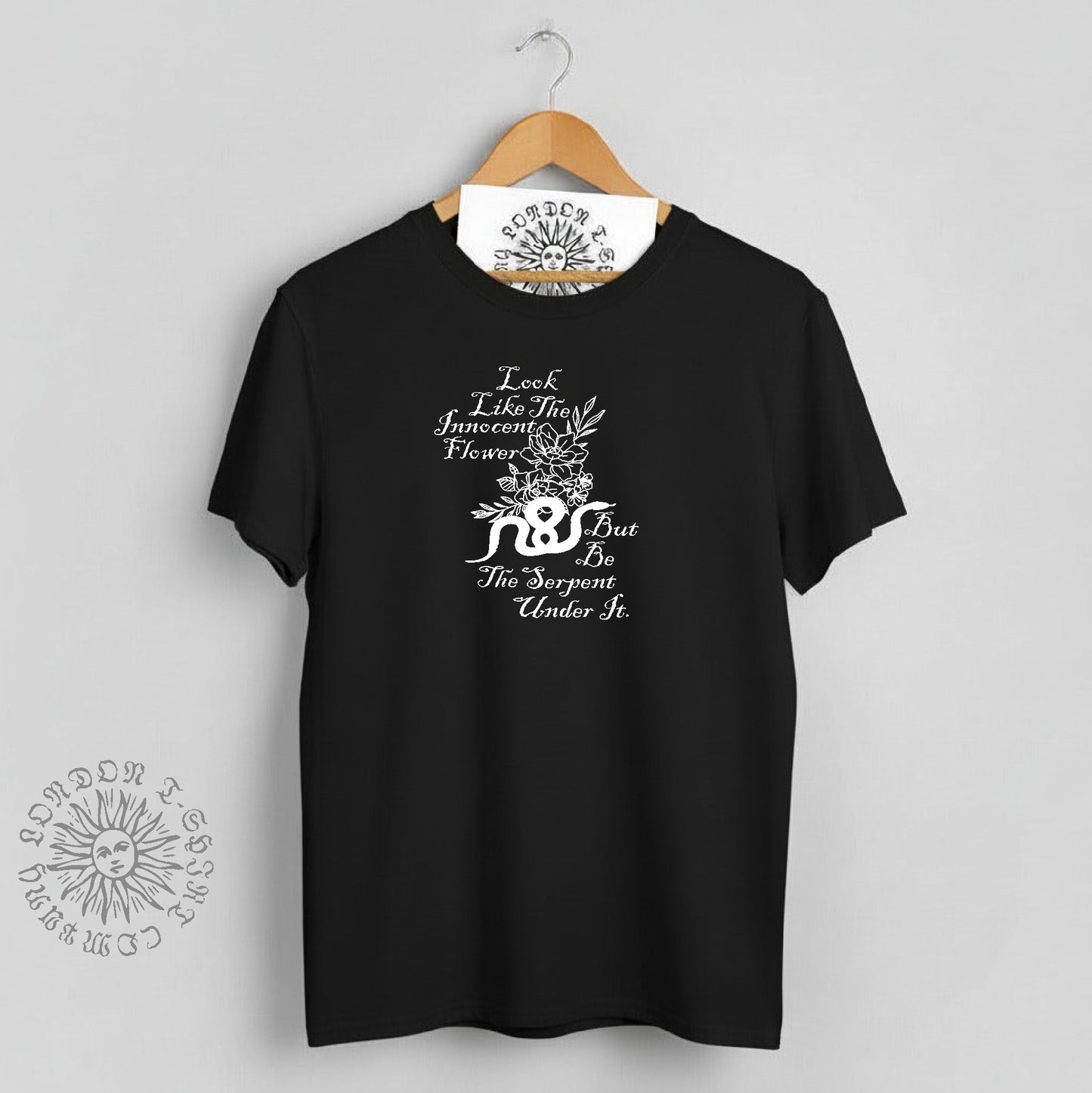 Macbeth Serpent quote T-Shirt - Shakespeare, Literature, Various Colours