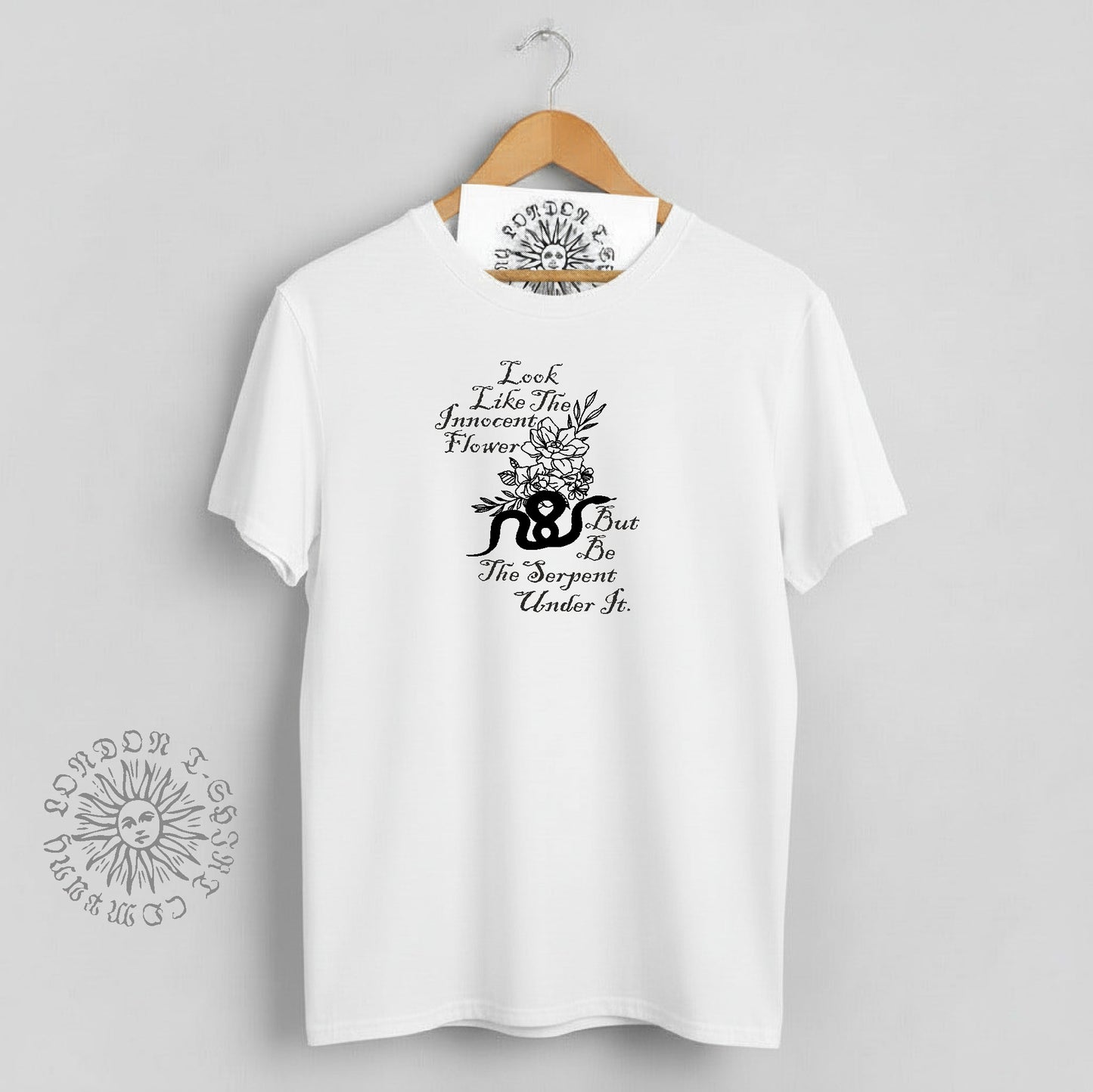 Macbeth Serpent quote T-Shirt - Shakespeare, Literature, Various Colours