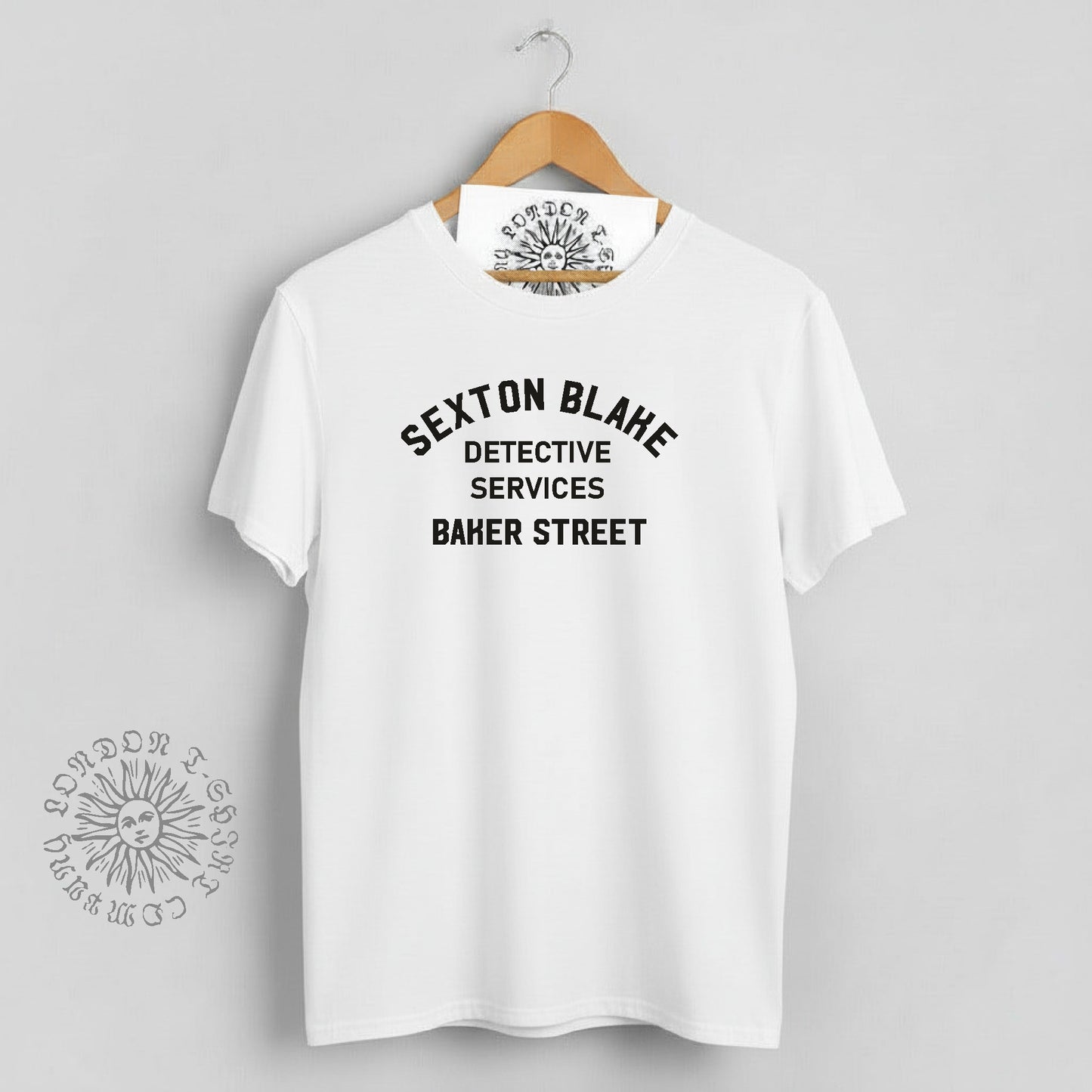 Sexton Blake T-Shirt - Detective, Hard Boiled, Pulp, Baker Street, Various Colours