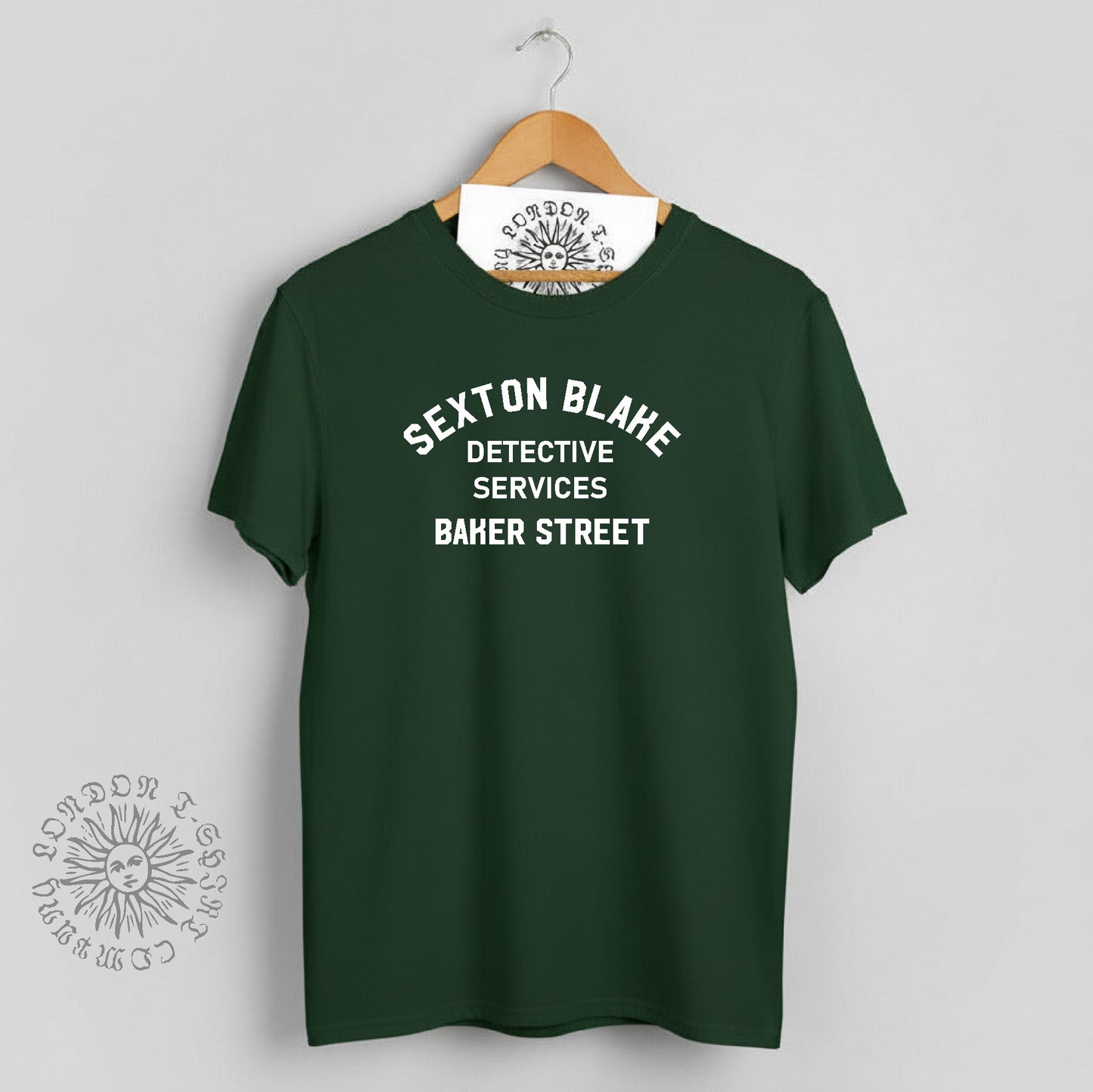 Sexton Blake T-Shirt - Detective, Hard Boiled, Pulp, Baker Street, Various Colours