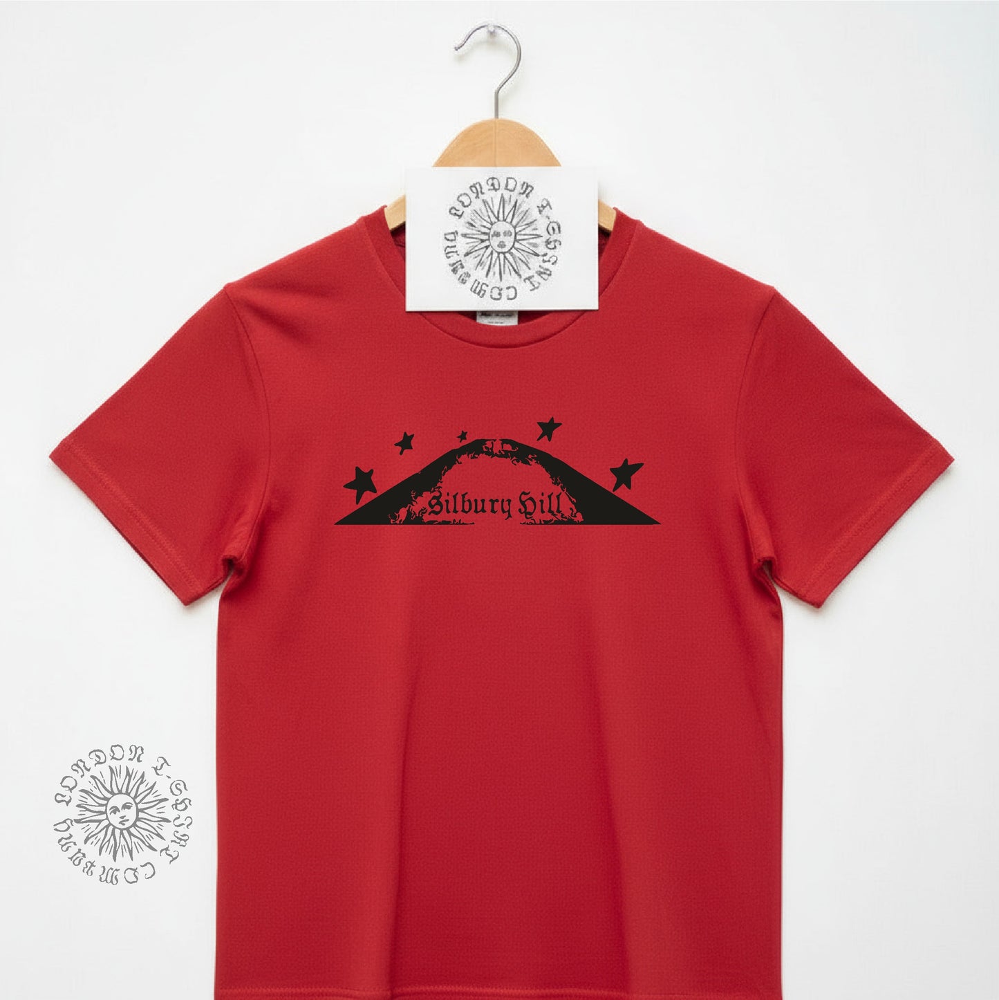 Silbury Hill T-Shirt - Ancient Mound, Avebury, Wiltshire Souvenir, Various Colours