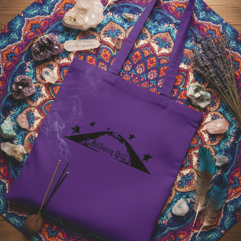 Silbury Hill Tote Bag - Ancient Mound, Avebury, Wiltshire Souvenir