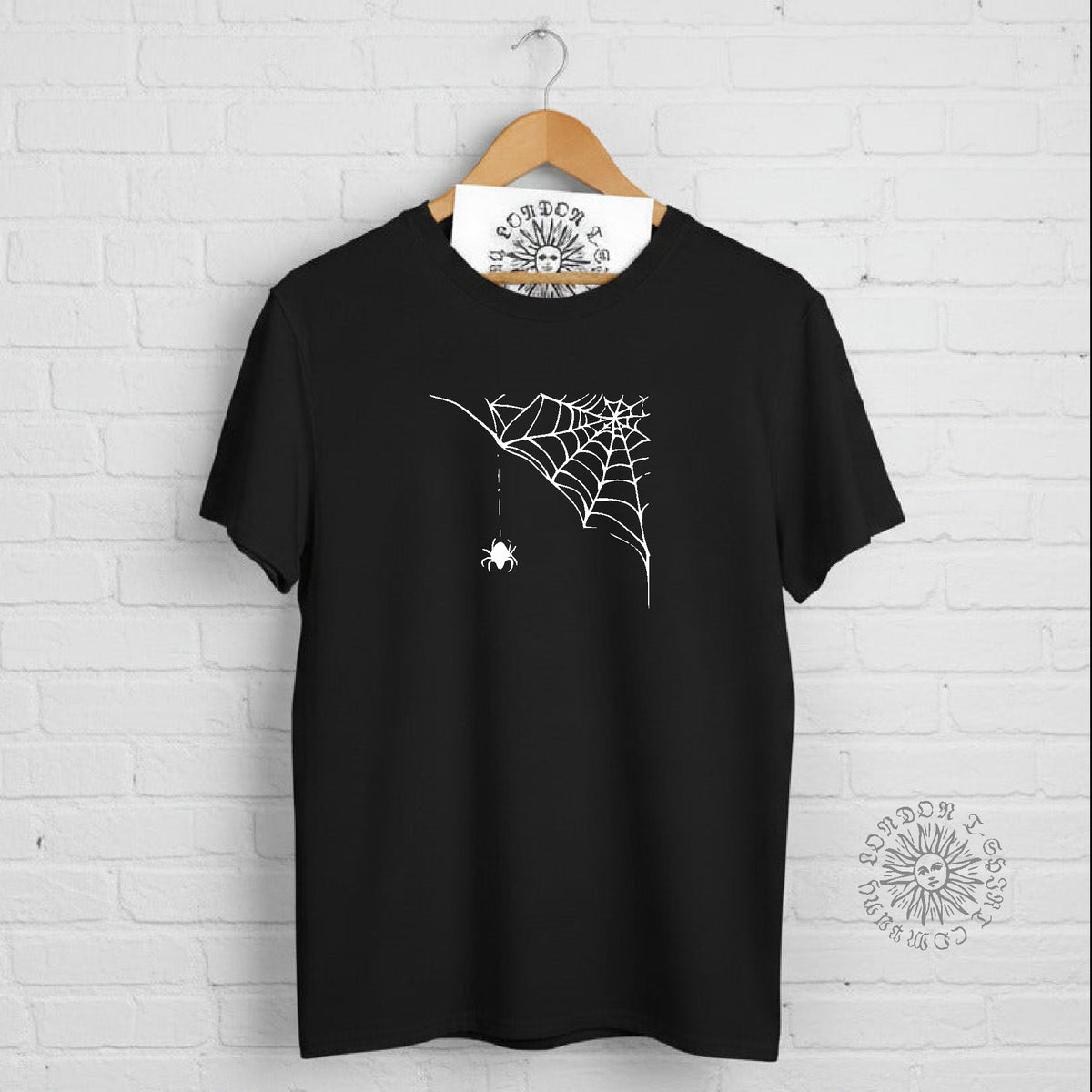 Spider Web T-Shirt - Gothic Horror, S-3XL