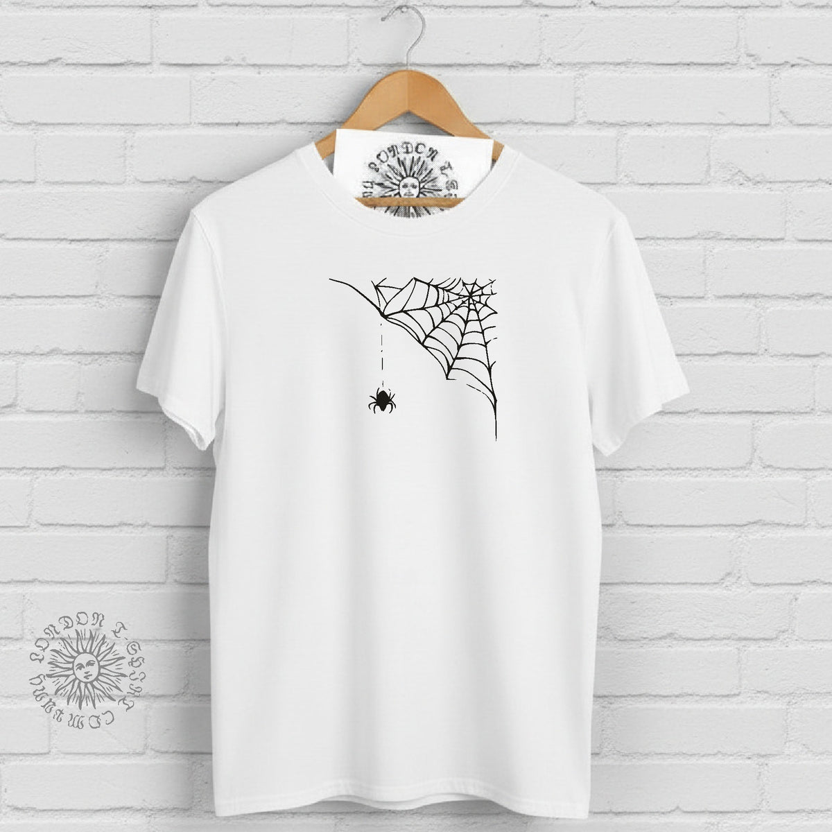 Spider Web T-Shirt - Gothic Horror, S-3XL