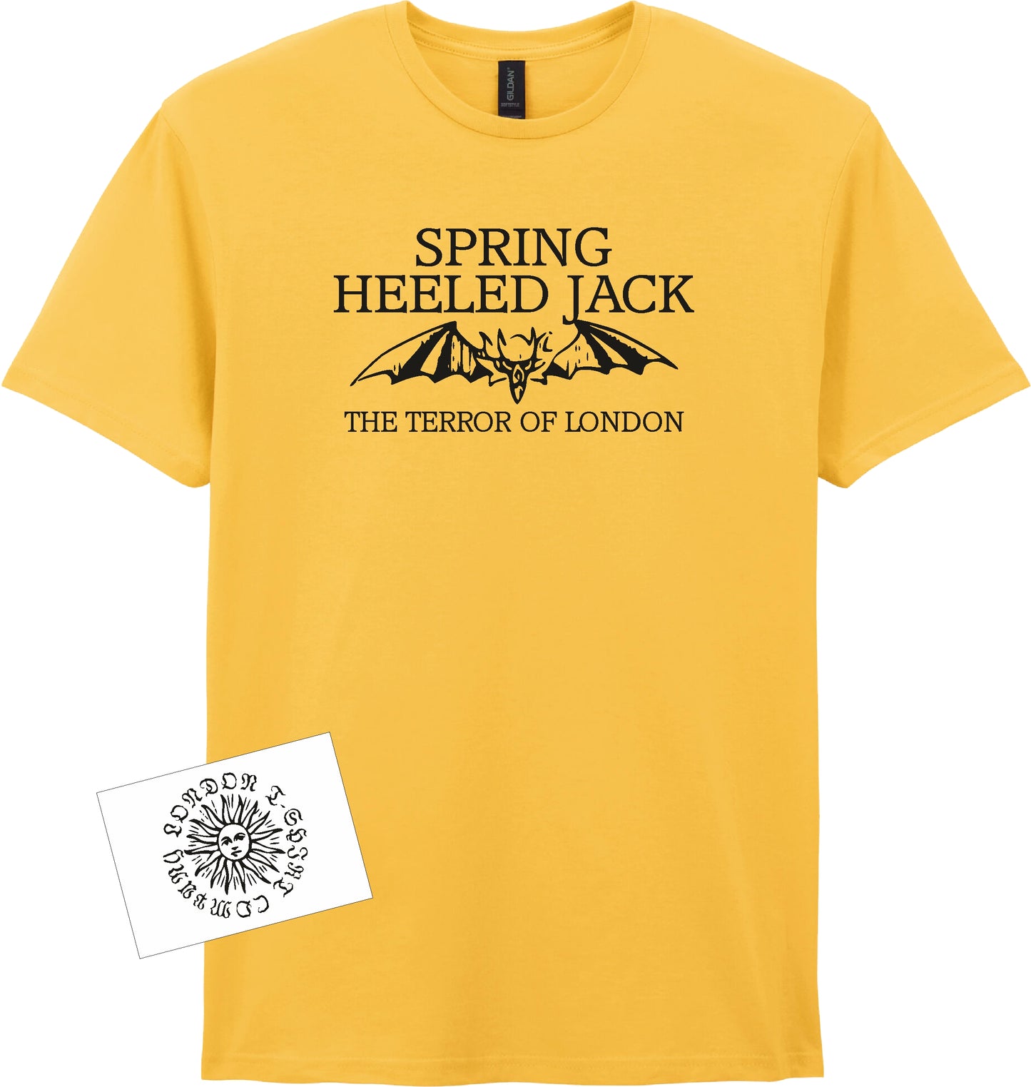 Spring Heeled Jack T-Shirt - The Terror Of London, Various Colours