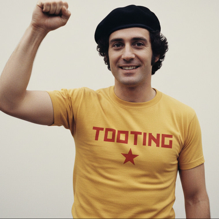 Tooting T-Shirt - South London souvenir inspired by Citizen Smith, Various Colours