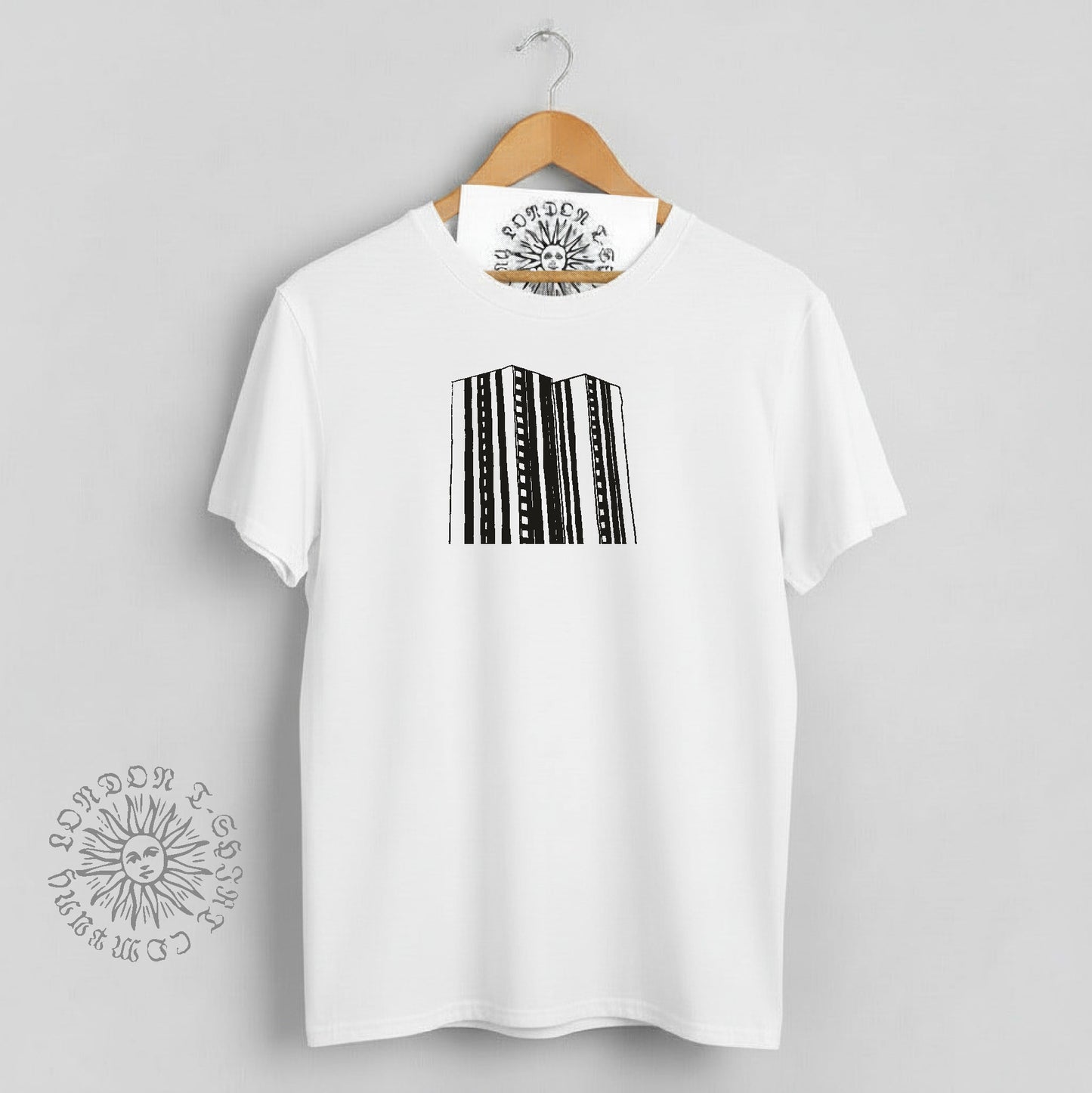 Tower Block T-Shirt - London Souvenir, Various Colours