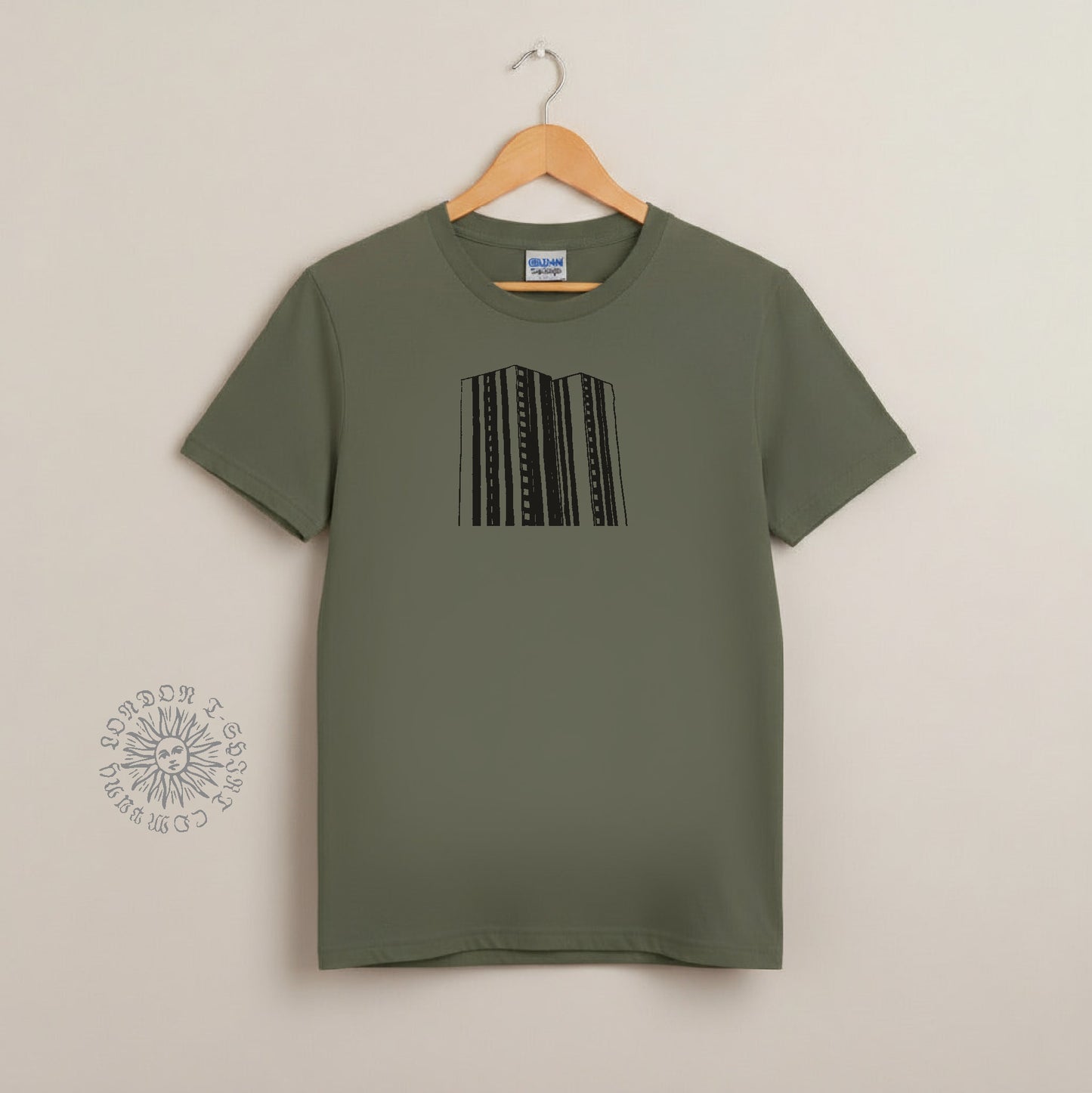 Tower Block T-Shirt - London Souvenir, Various Colours