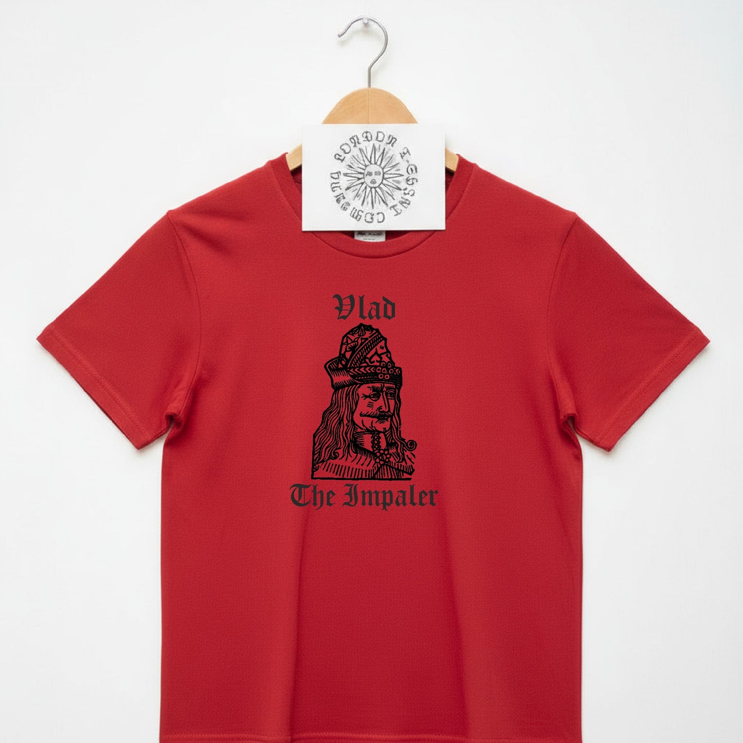 Vlad The Impaler T-Shirt - Dracula, Retro Gothic Horror, Various Colours