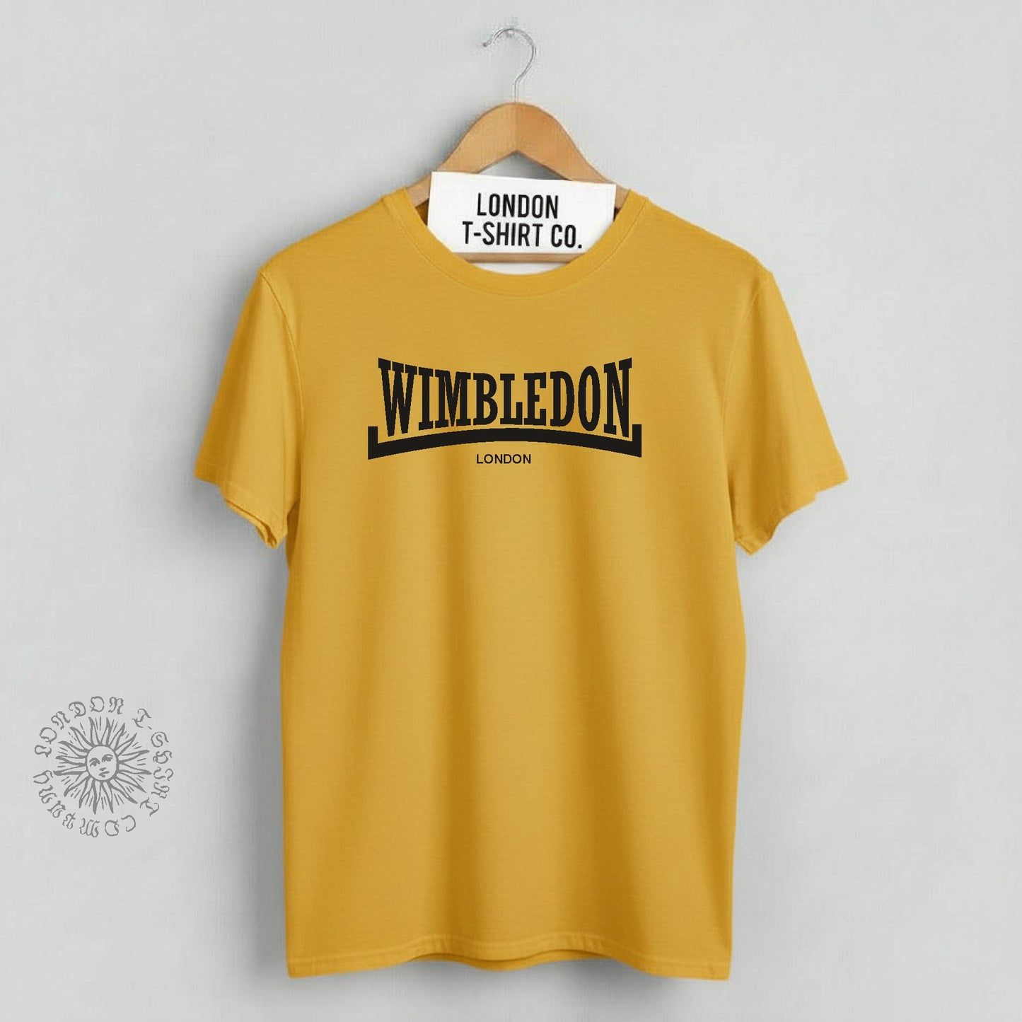 Wimbledon T-Shirt - London Souvenir, Personalised Custom Print Available, Various Colours