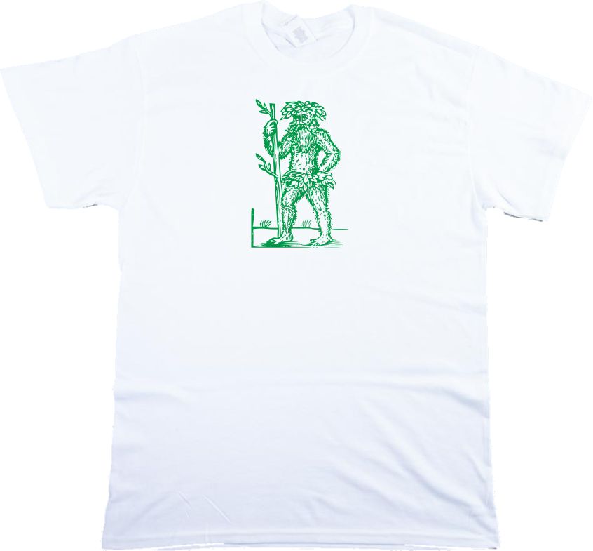 Woodwose T-shirt - Wild Man, Woodlands, Folk, Various Colours